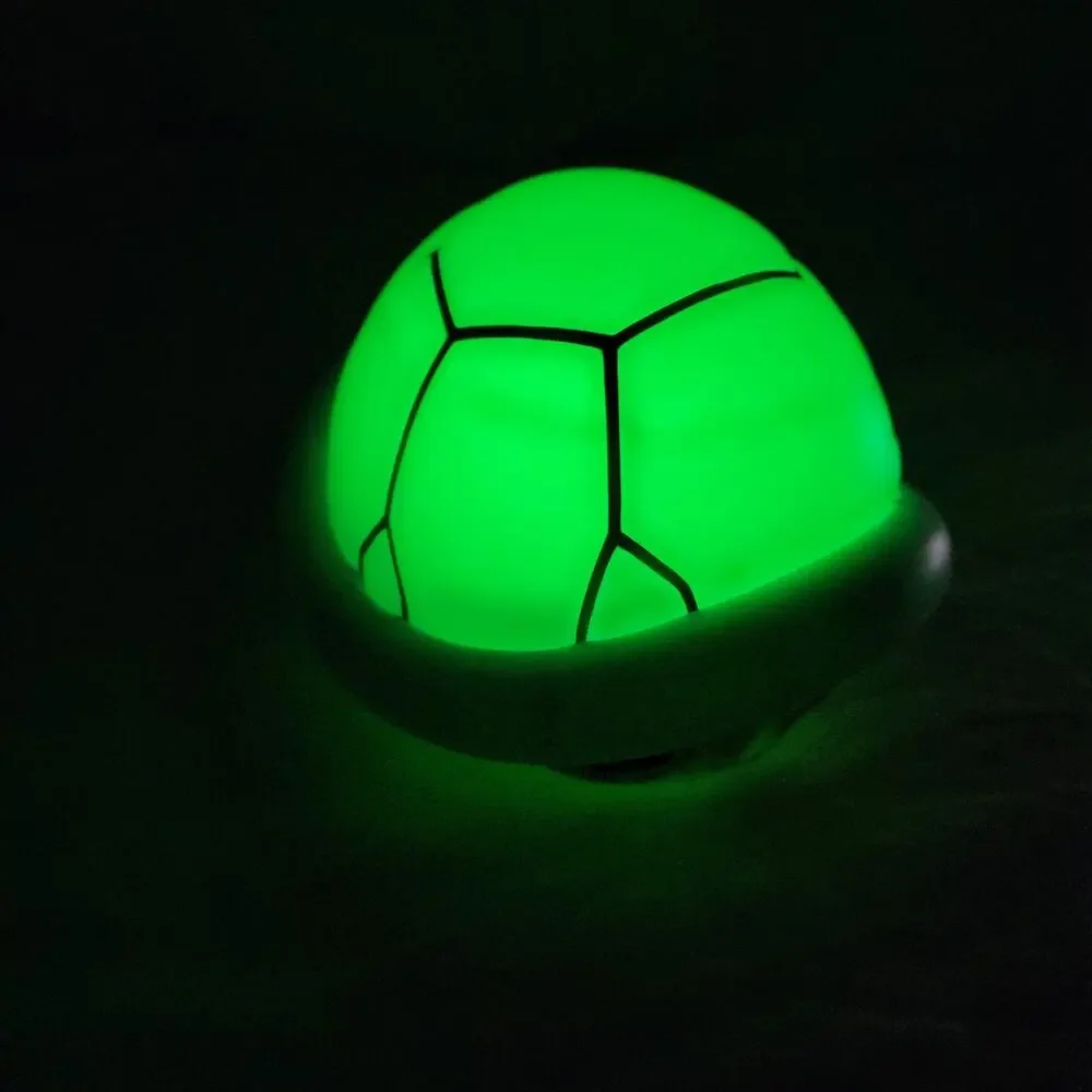 Mario Nintendo Turtle shell night light works. Batteries not included W